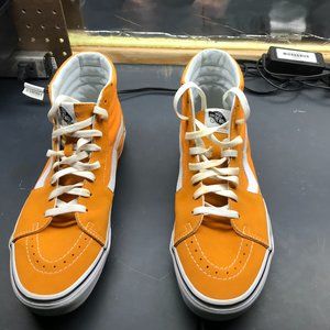 SK8-Hi - Men's Vans Size 11 - Orange Hi-Tops